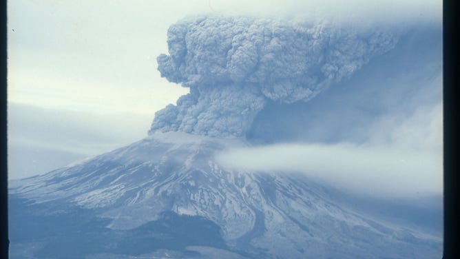 Mount Saint Helens Erupts