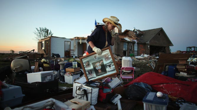 Series Of Tornadoes Rips Through Oklahoma City Area