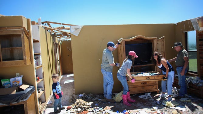 Series Of Tornadoes Rips Through Oklahoma City Area