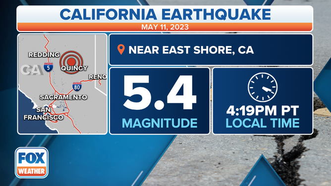 5.4 magnitude earthquake