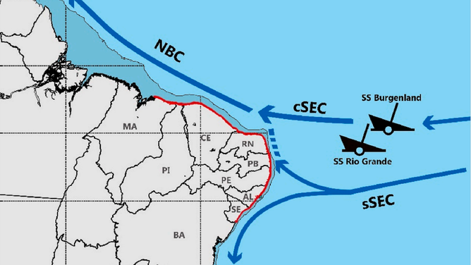 South America map