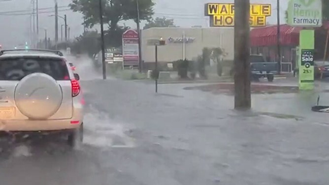 Coastal low brings street flooding to Wilmington NC