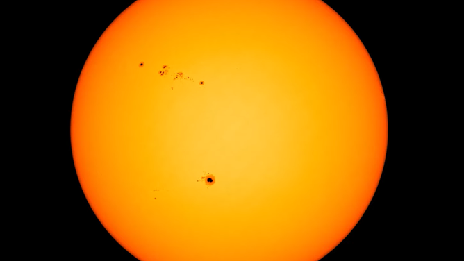 The number of sunspots recorded the highest in the past 20 years, and there  is also the danger that the ``solar maximum period'' will come and the  power grid and the Internet