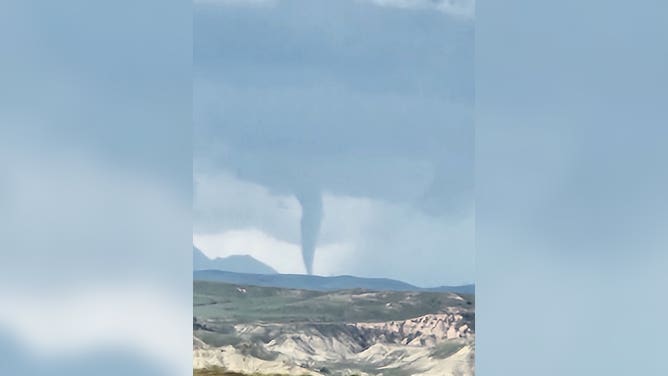 Tornado spotted in eastern Wyoming
