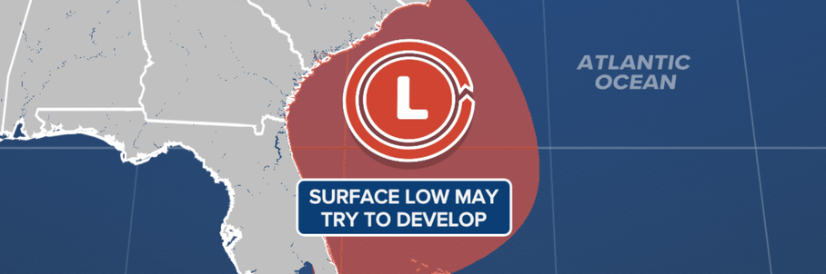 Tropical development could happen off Southeast coast by Memorial Day weekend