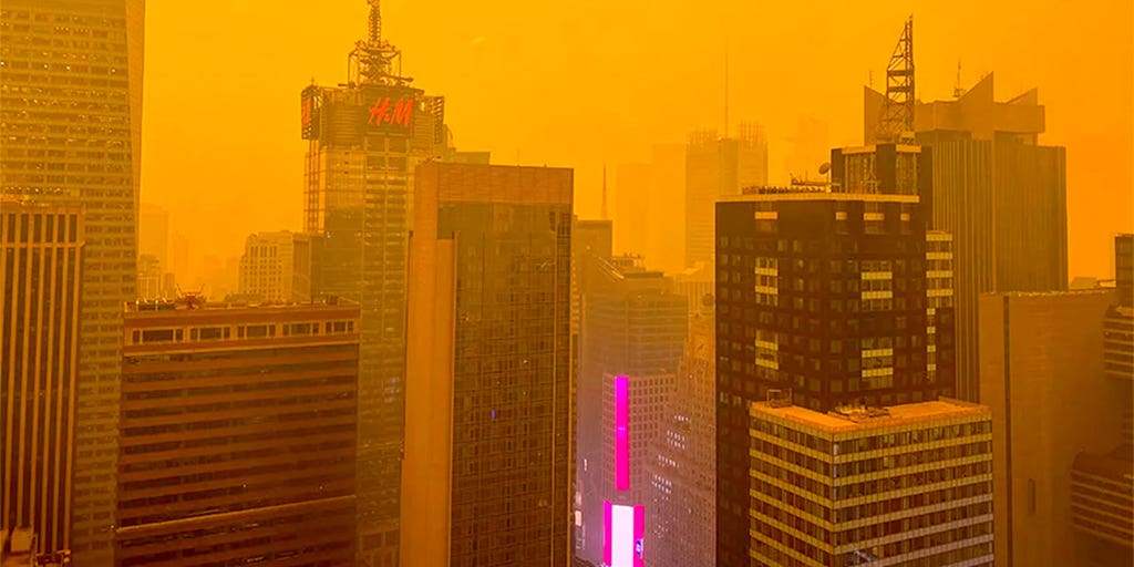 New York, Northeast could see orange skies return from Canadian