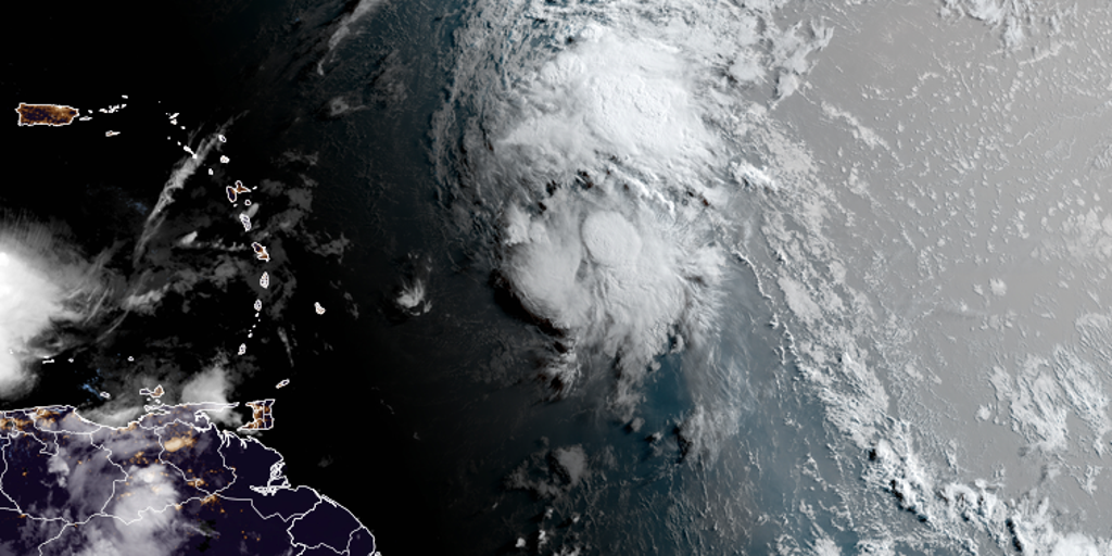 No June on record has had 2 storms form in tropical Atlantic waters ...