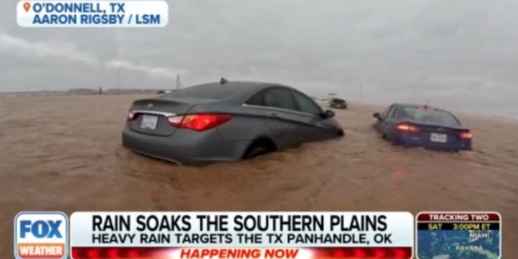 Flash flooding possible for drought-stricken Plains as multiday severe ...