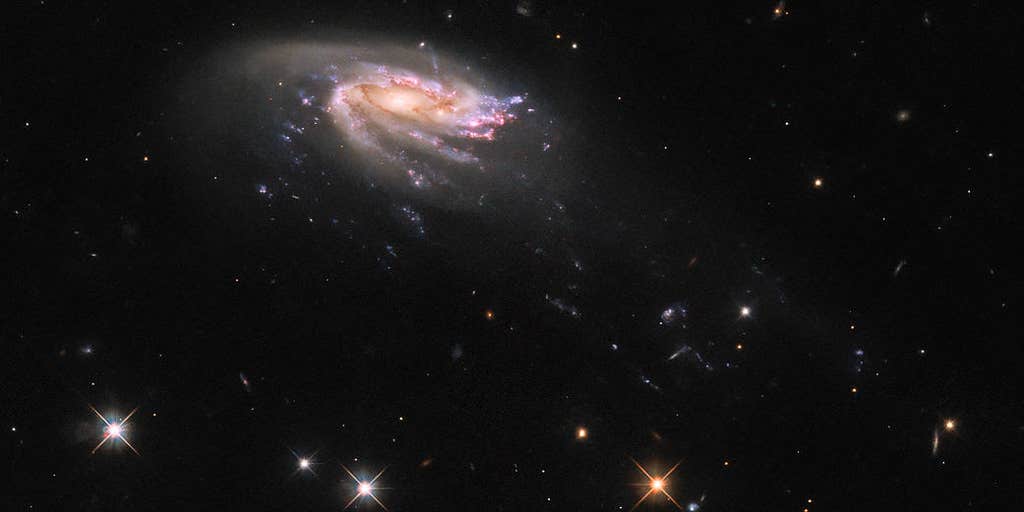 Galaktyka Meduza widoczna na nowych zdjęciach z Teleskopu Kosmicznego Hubble’a
