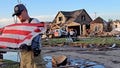 Texas fire chief saves fallen American flag amid deadly tornado's wrath: 'It's moments like this'