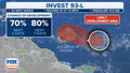 Atlantic Invest 93L expected to become tropical depression later this week