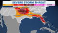 Severe weather threatens millions of Americans across Southeast, Plains over Father's Day weekend