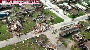Drone video shows 'significant damage' moments after tornado rips through Texas town