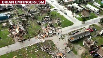 Drone video shows 'significant damage' moments after tornado rips through town