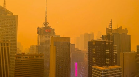 Canadian wildfire smoke to invade US again, spreading thick haze, extremely poor air quality to millions