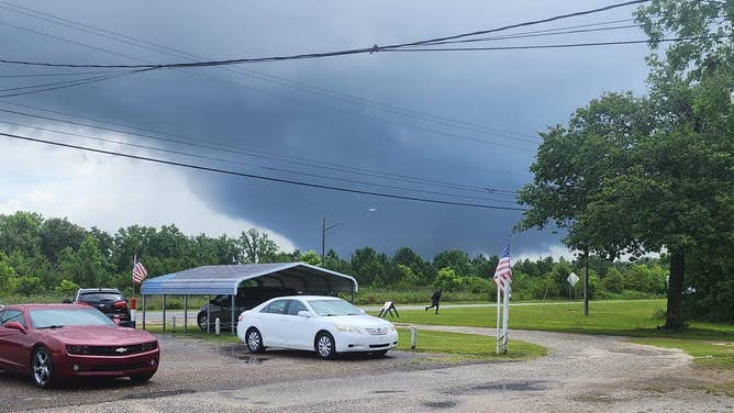 Possible tornado in Abbeville, Alabama. June 14, 2023.