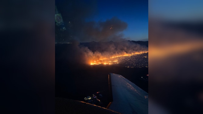 The Diamond Fire in Scottsdale, Arizona. (Image: Arizona State Forestry)