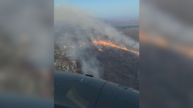 The Diamond Fire in Scottsdale, Arizona. (Image: Arizona State Forestry)
