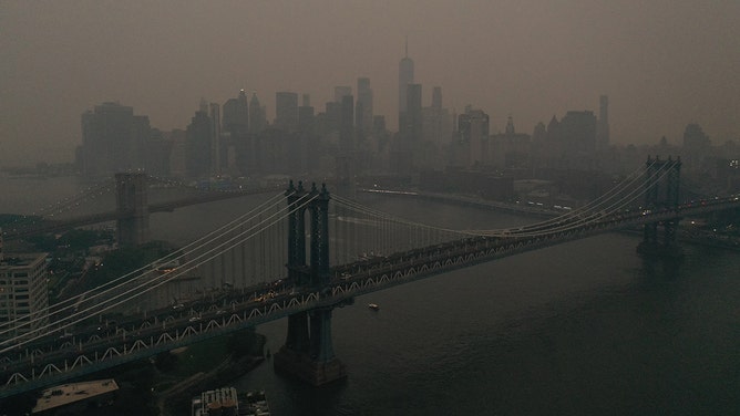 Canadian wildfire smoke creates unhealthy air quality in NYC