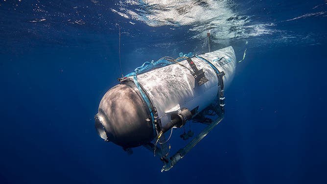 An undated photo shows tourist submersible belongs to OceanGate