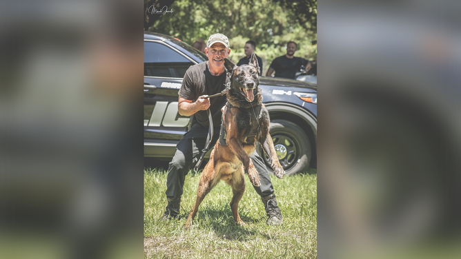 Shreveport, Louisiana, police K9 Harrie.