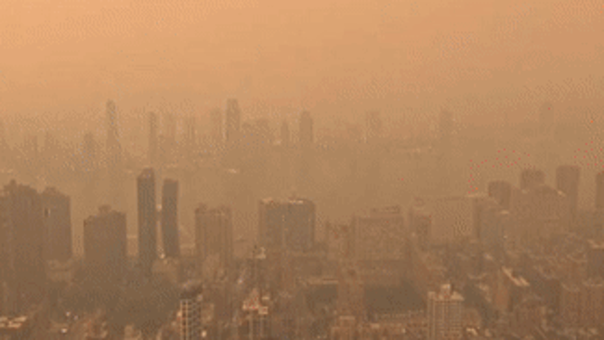 Wildfire smoke from Canada is having a widespread and significant impact on air quality in New York City.