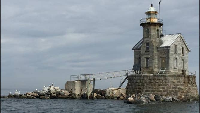 Stratford Shoal Lighthouse in New York