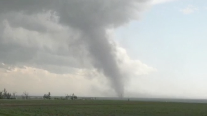 Confirmed and observed tornado in Perryton, Texas. June 15, 2023.