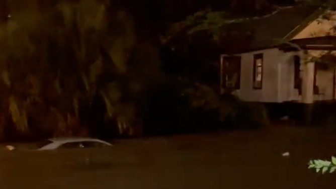 1 dead after powerful storms hit Pensacola, Florida, with 16 inches of ...