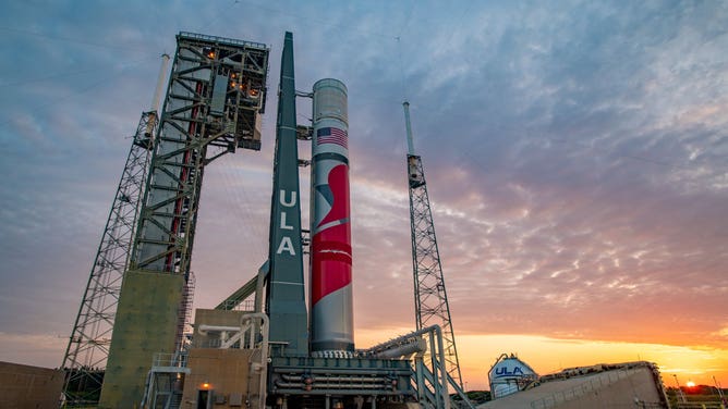 ULA's Vulcan booster at Cape Canaveral Space Launch Complex 41 in Florida.