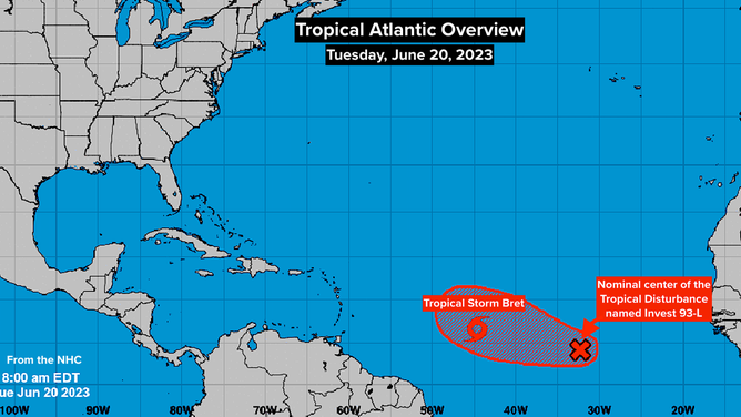 The NHC tropical Atlantic overview.