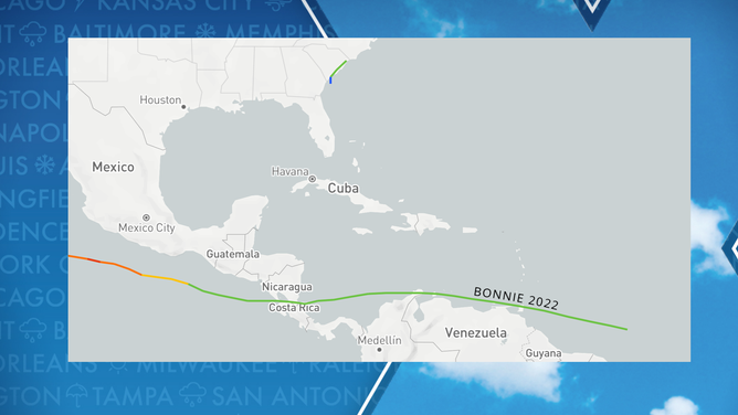 July 2022 tropical formations