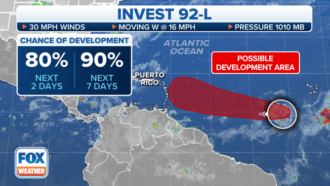 Bryan Norcross: Atlantic Tropical Disturbance Invest 92L Likely To ...