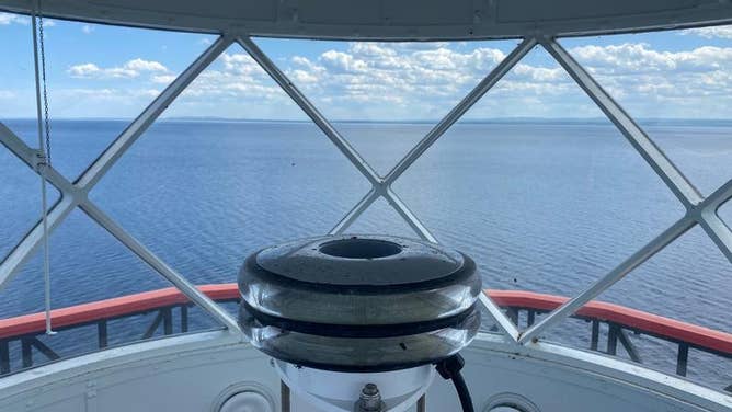 Keweenaw Waterway Lower Entrance Light in Michigan