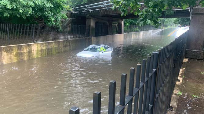 Severe Storms Menace DC As Threat Lingers For I-95 Corridor In ...