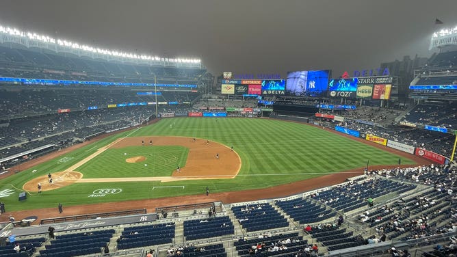 New York Yankees host White Sox in smoke-shrouded game following