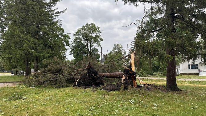 Illinois severe wind damage