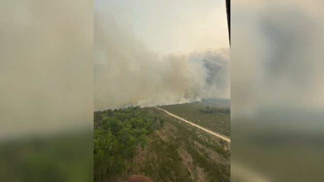 Crawford County wildfire