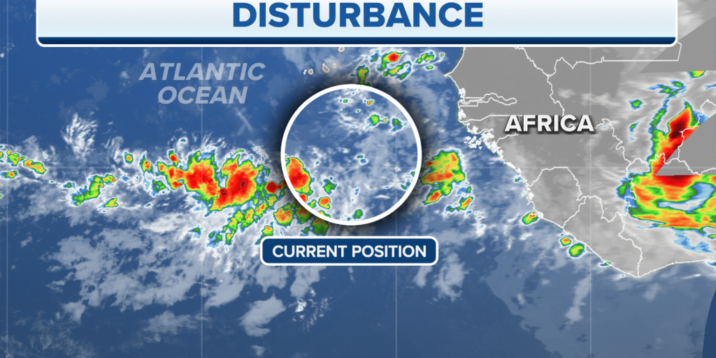 Tropical wave has 30% chance of development as it creeps across ...