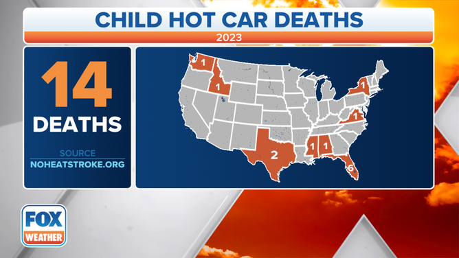 Hot car child deaths