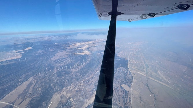 The Newell Road Fire is burning near Goldendale, Washington, has has torched more than 50,000 acres and 0% is contained.