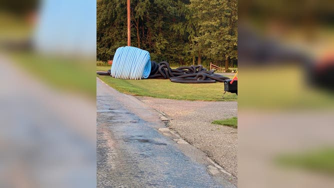 One woman was killed in Ohio City, Ohio, after a tree fell on her house Wednesday, July 20, 2023.