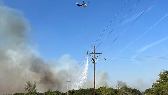 The Blum Fire in Hill County was sparked on Wednesday and has already engulfed approximately 250 acres with 0% containment, according to the Texas A&M Forest Service. Shockingly, five homes have already been destroyed, with over 25 buildings in immediate danger.