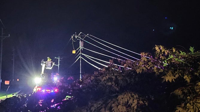 Damages from severe thunderstorms in Springfield, Missouri on July 31, 2023. (Image credit: Cities Utilities)