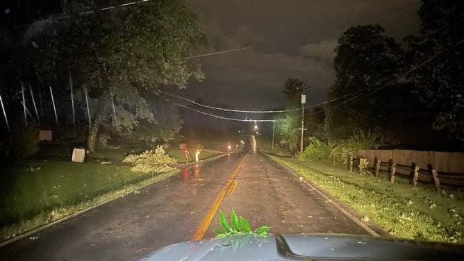 Damages from severe thunderstorms in Springfield, Missouri on July 31, 2023. (Image credit: Cities Utilities)
