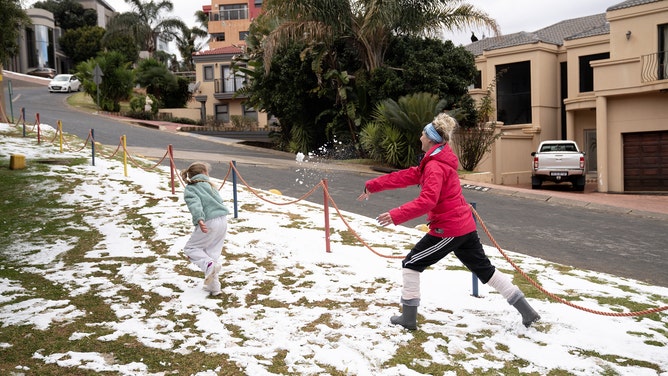 Snow in South Africa