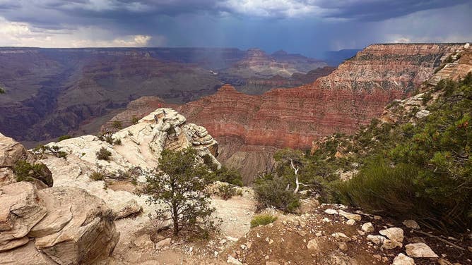 Views from Grand Canyon National Park as the Southwest monsoon season gets underway. (Image: Robert Ray/FOX Weather)