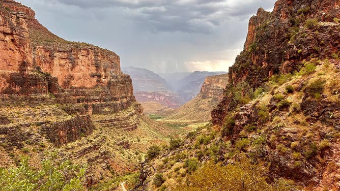 Views from Grand Canyon National Park as the Southwest monsoon season gets underway. (Image: Robert Ray/FOX Weather)