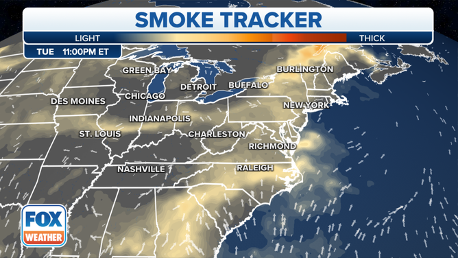 Canadian Wildfire Smoke Invades Us With 67 Million Under Air Quality Alerts From Northeast To 2555