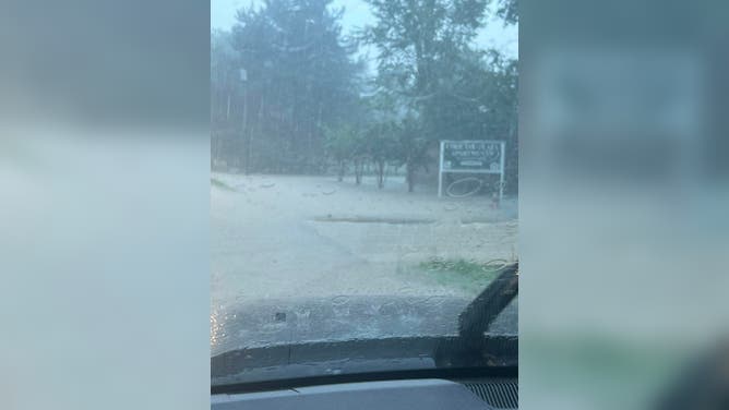 Flooding in Ackerman, Mississippi